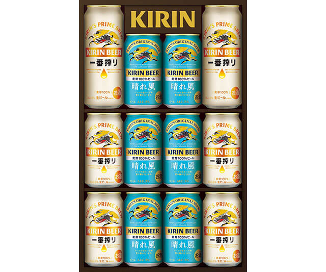 【キリン】《お中元》一番搾り・晴れ風２種セット