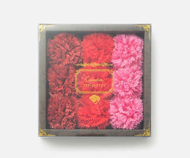 【キューフラ】花の入浴剤 カーネーション フレグランス レッド