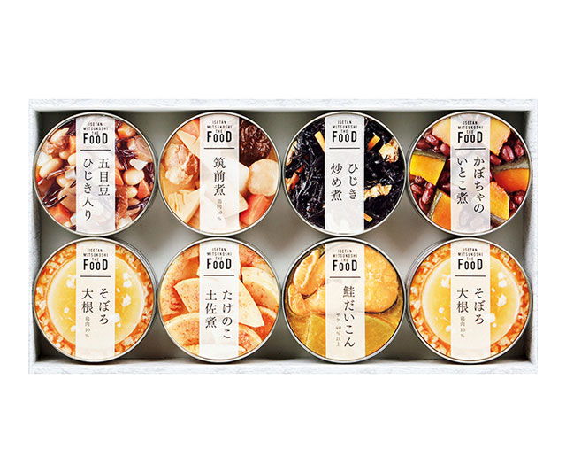 【ミツコシイセタン ザ・フード】和惣菜缶詰セット