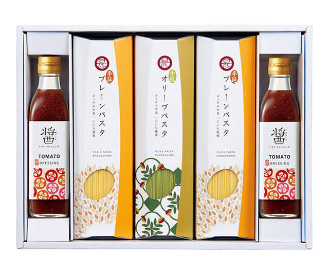 【​​甚助】《お中元》小豆島パスタ＆醤トマトドレッシング