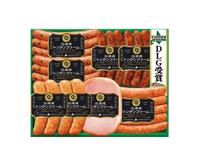 【トンデンファーム】《お中元 三越伊勢丹限定》ハム・ウインナー「ＤＬＧ金賞受賞」セット