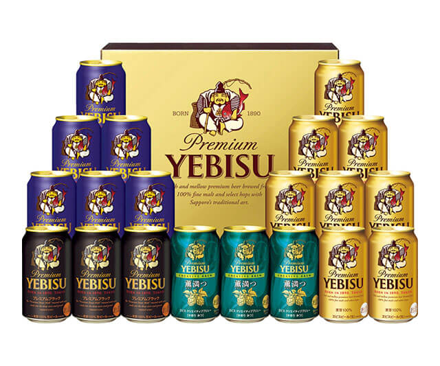【サッポロ】《お中元》ヱビス４種セット