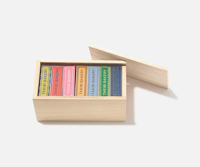 【タキビベーカリー】旅する紅茶7個入り　木箱セットＢ