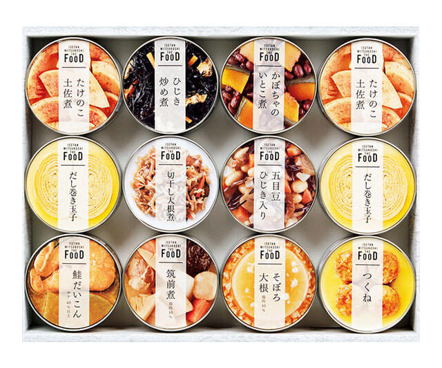 《お歳暮》【ミツコシイセタン ザ・フード】和惣菜缶詰詰合せ
