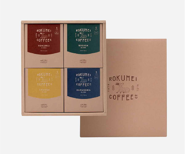 【ロクメイコーヒー】COTONARA 日常を豊かにする4種のブレンド 20pcs